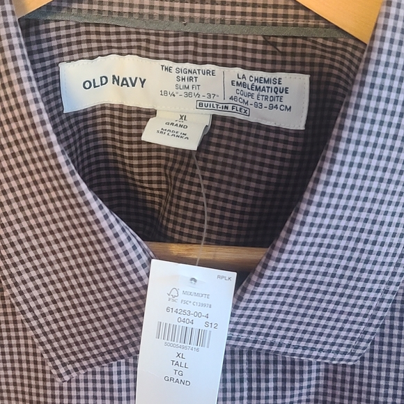 Men's XL tall Old Navy dress shirt - Picture 4 of 4